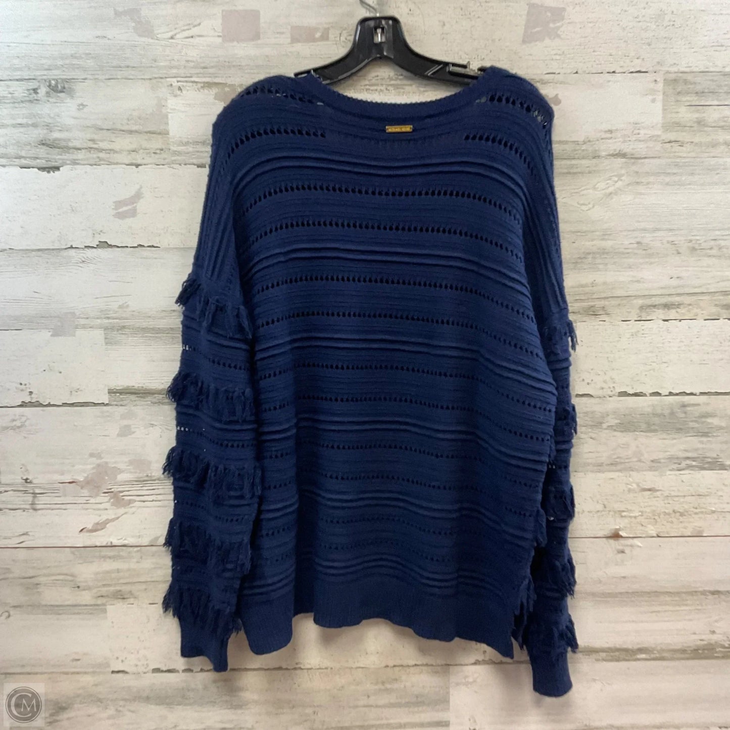 Sweater By Michael By Michael Kors In Blue, Size: Xl