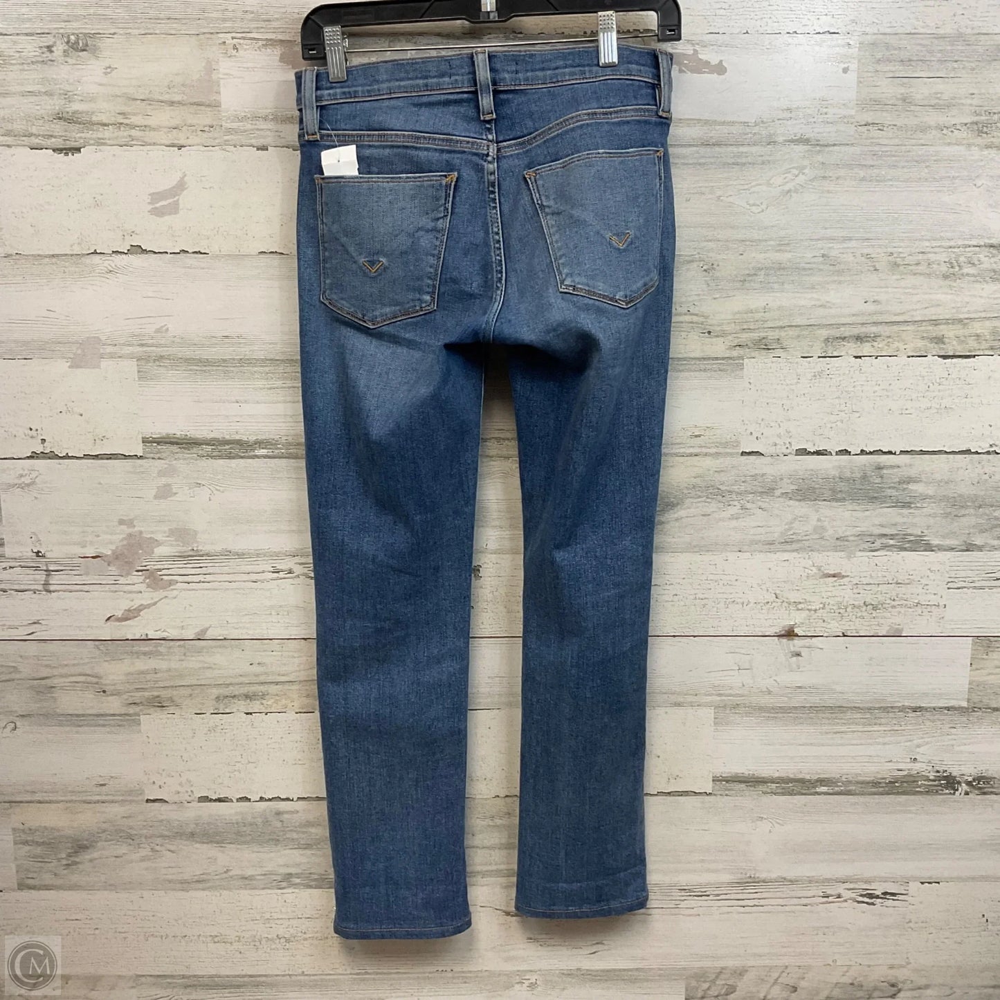 Jeans Straight By Hudson In Blue Denim, Size: 0