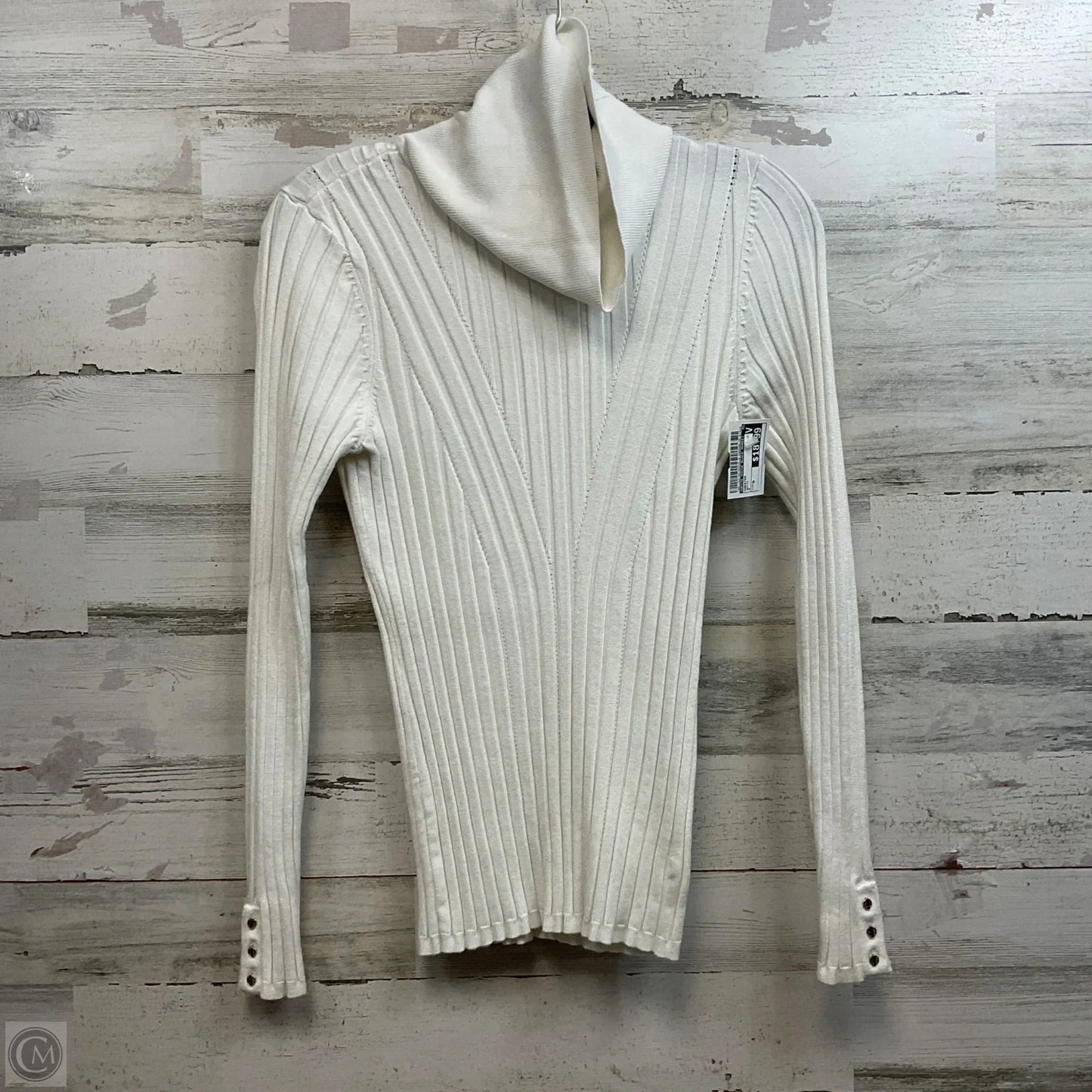 Sweater By White House Black Market In White, Size: M