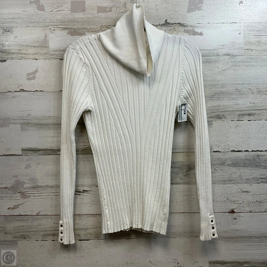 Sweater By White House Black Market In White, Size: M