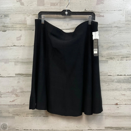 Skirt Mini & Short By Nic + Zoe In Black, Size: 1x