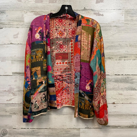 Jacket Other By Johnny Was In Orange, Size: S