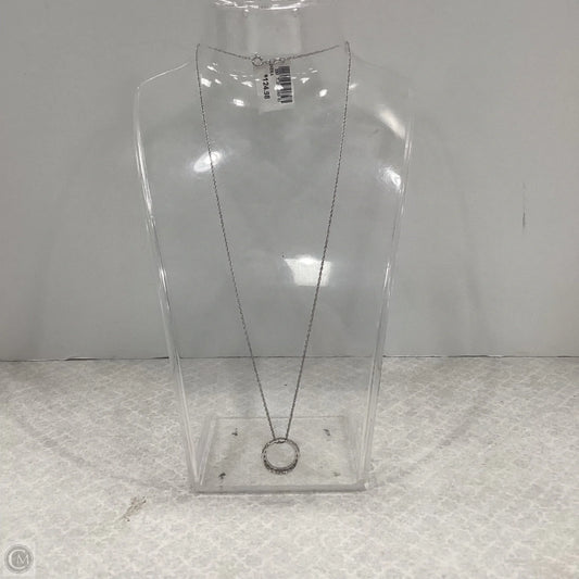 Necklace Sterling Silver By 1/10 Cttw Diamond