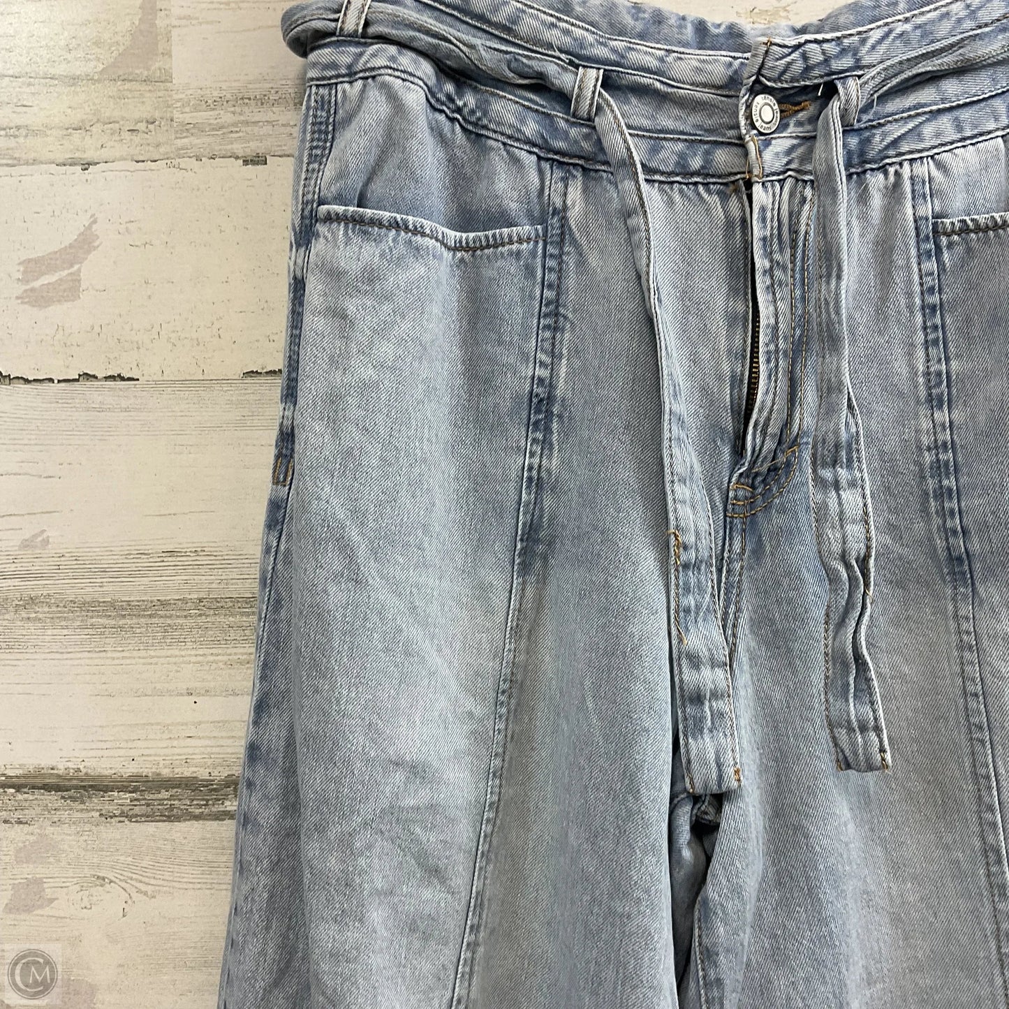 Jeans Wide Leg By Kensie In Blue Denim, Size: 12