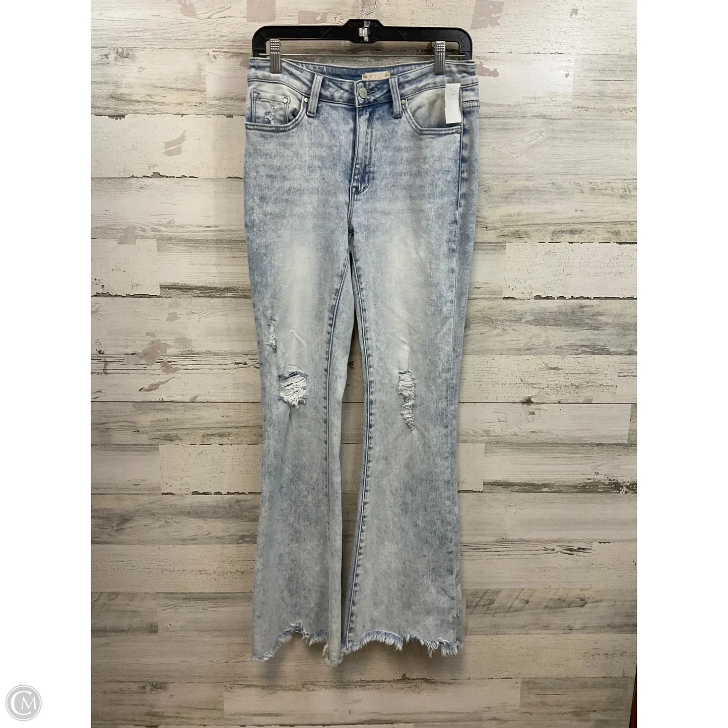 Jeans Flared By Altard State In Blue Denim, Size: 6