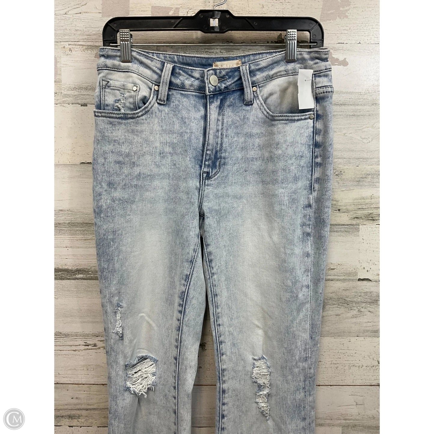 Jeans Flared By Altard State In Blue Denim, Size: 6