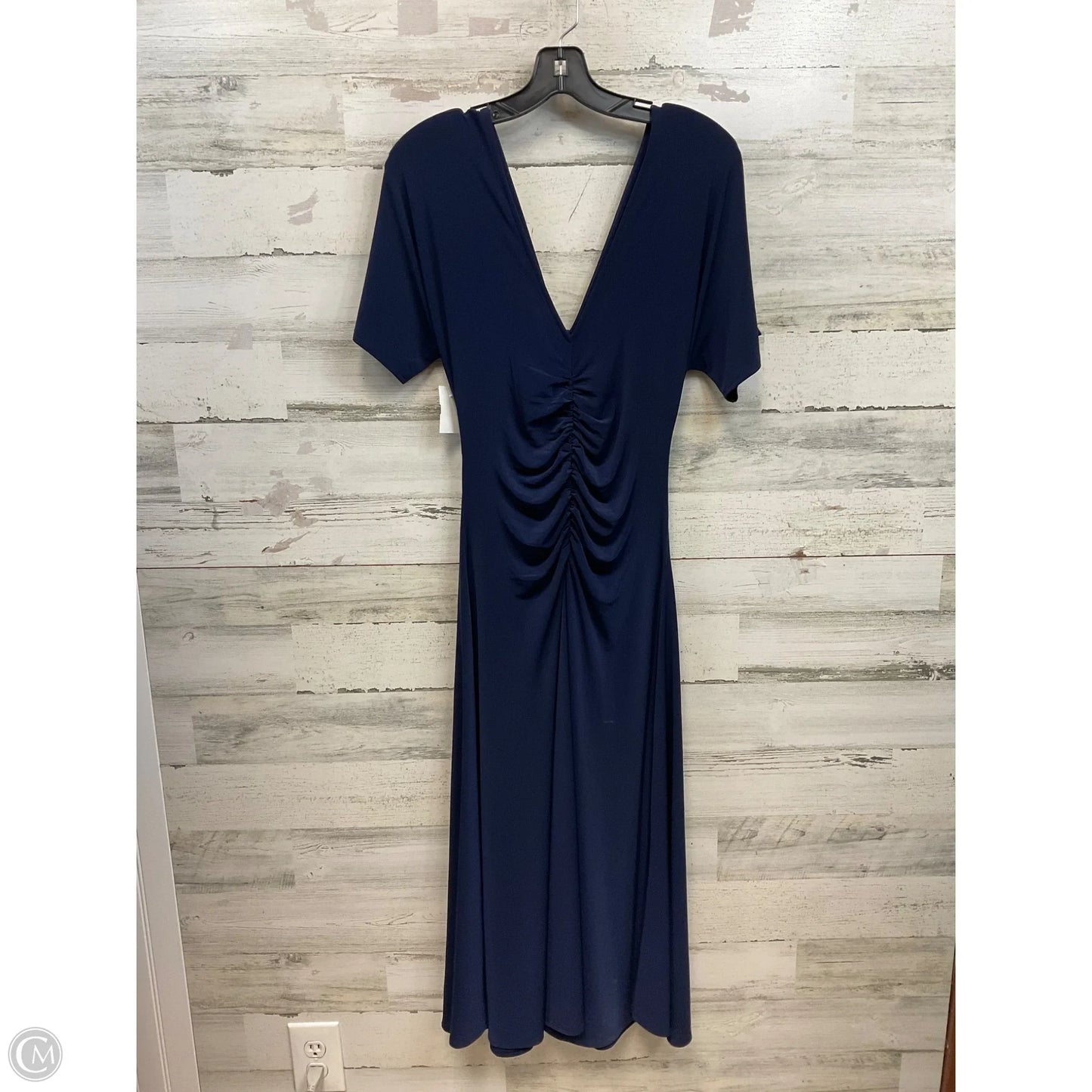 Dress Casual Maxi By White House Black Market In Blue, Size: M