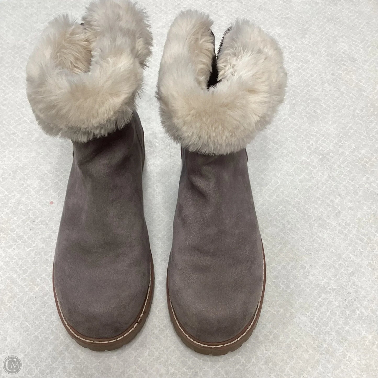 Boots Ankle Flats By American Eagle In Grey, Size: 9