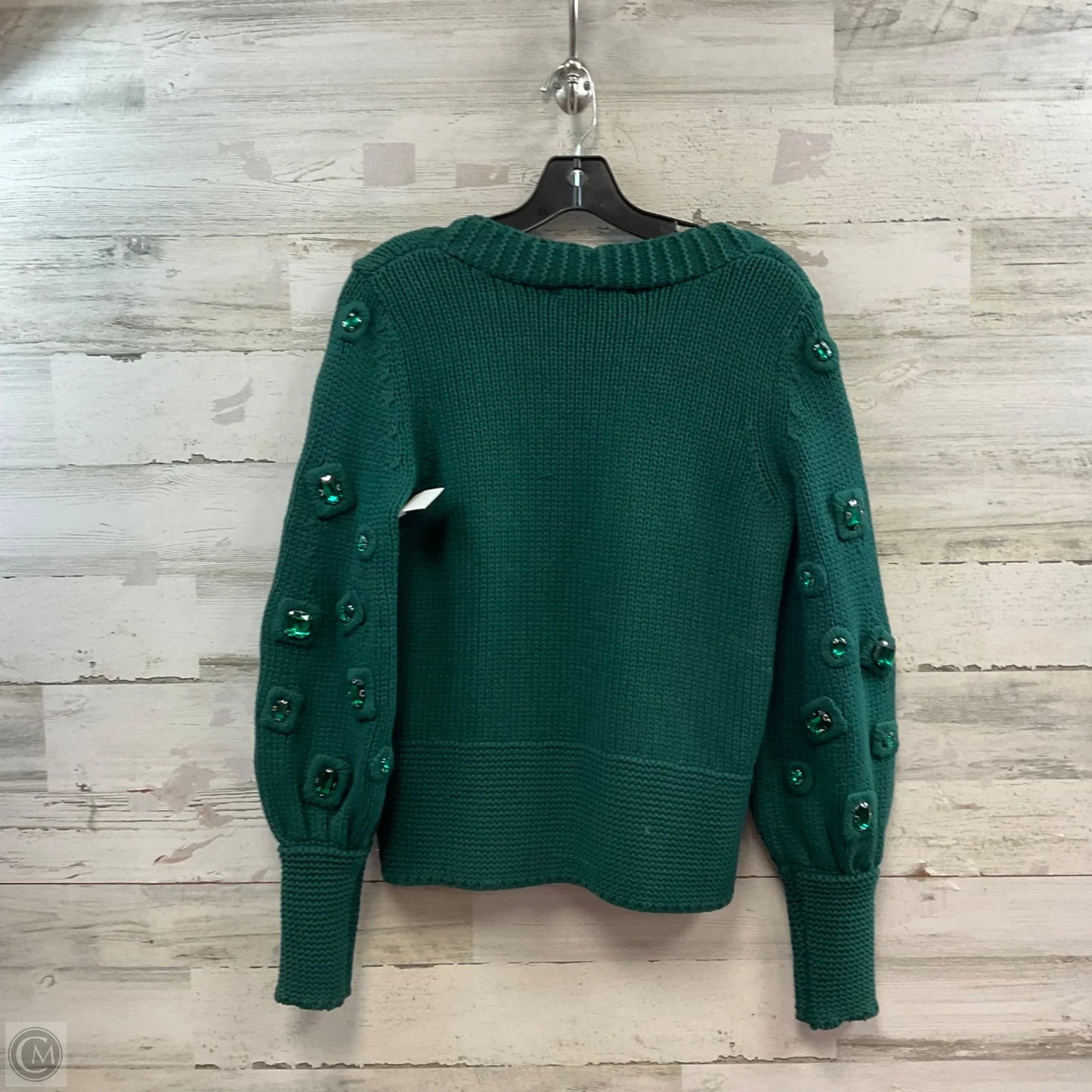 Sweater Cardigan By Boston Proper In Green, Size: S