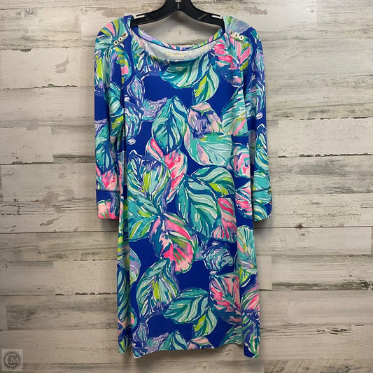Dress Casual Short By Lilly Pulitzer In Blue, Size: L