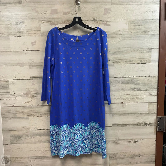 Dress Casual Short By Lilly Pulitzer In Blue, Size: L