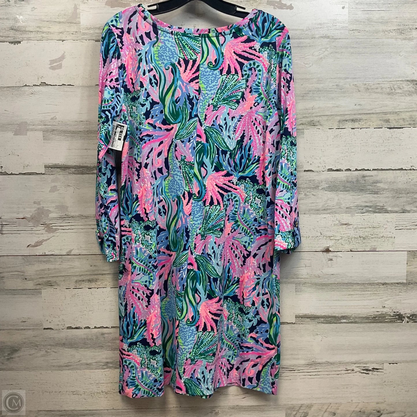 Dress Casual Short By Lilly Pulitzer In Blue & Pink, Size: L