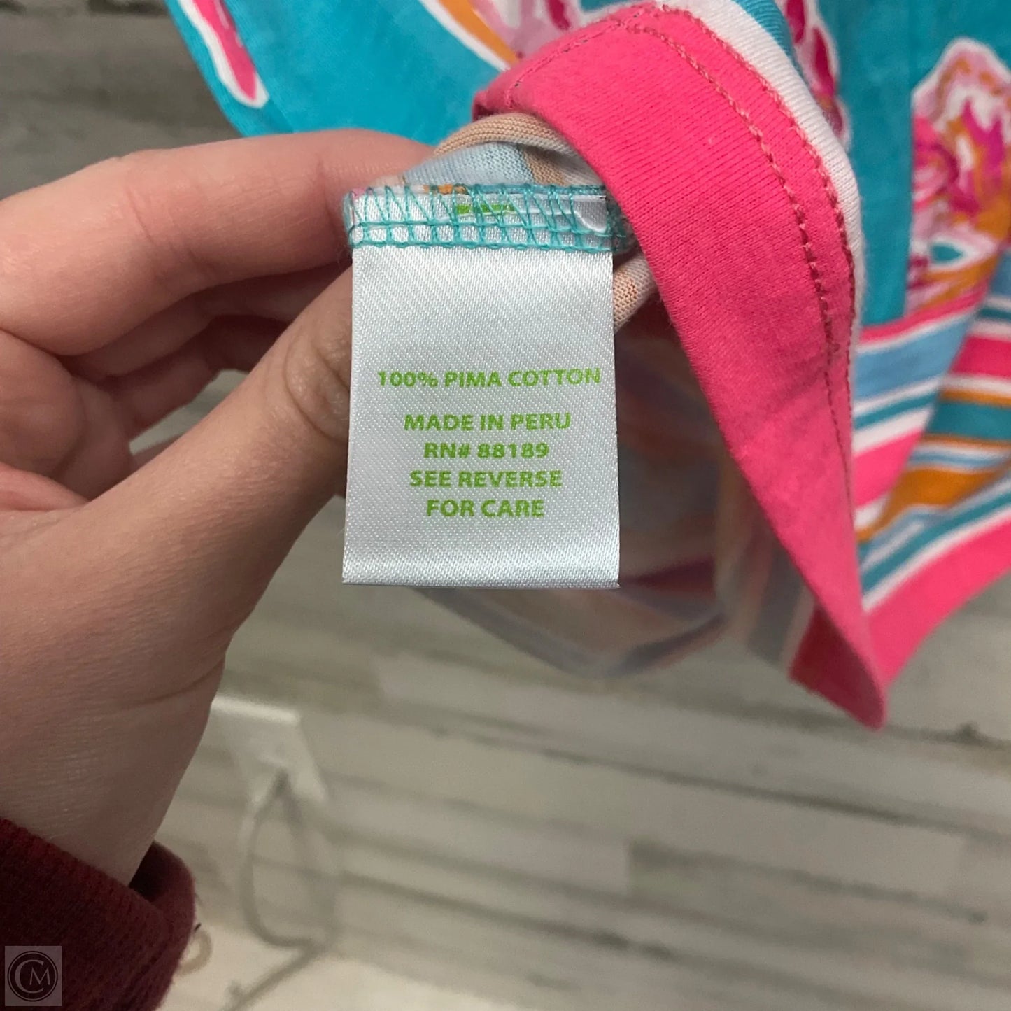 Dress Casual Short By Lilly Pulitzer In Blue & Pink, Size: L