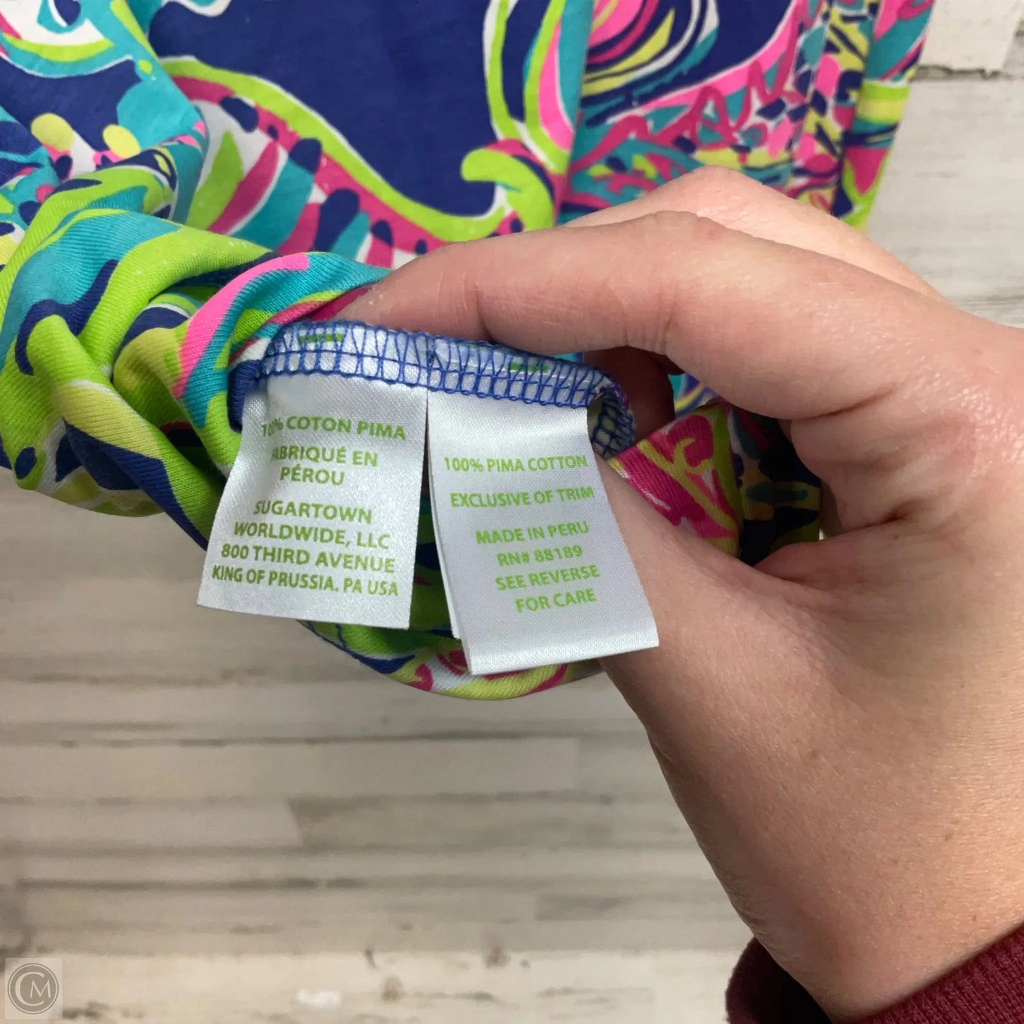 Dress Casual Short By Lilly Pulitzer In Blue, Size: M