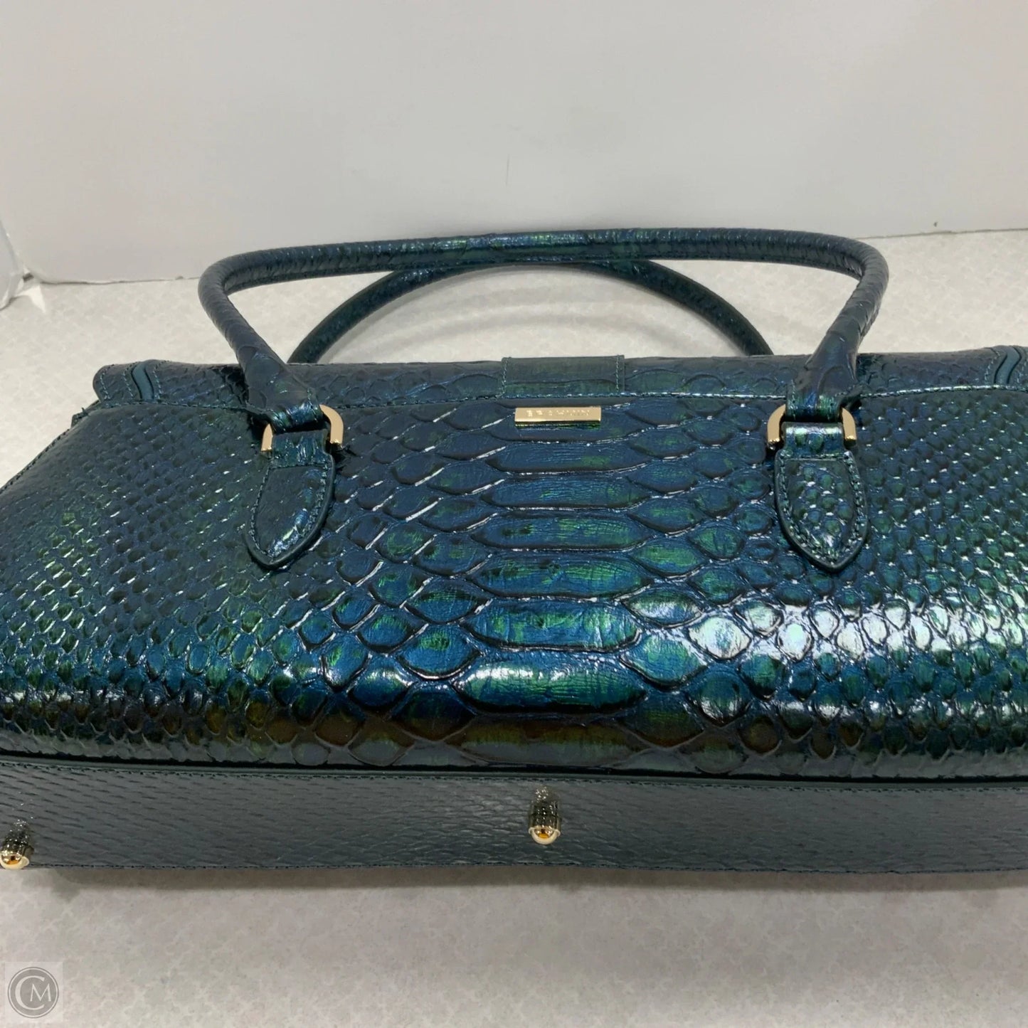 Handbag Designer By Brahmin, Size: Medium