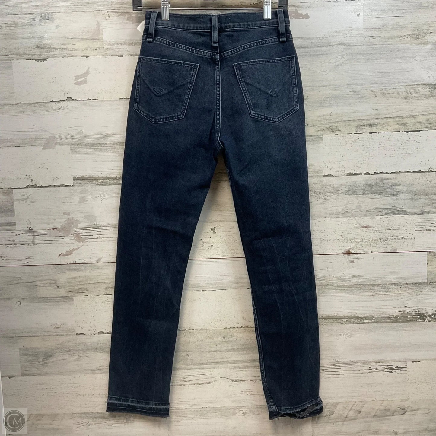 Jeans Straight By Hudson In Blue Denim, Size: 0