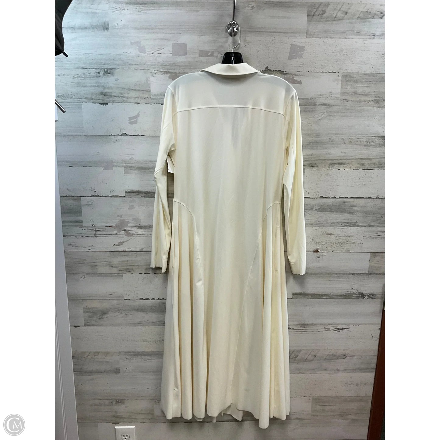 Dress Casual Maxi By Athleta In Cream, Size: S