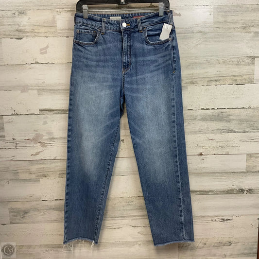 Jeans Straight By Pilcro In Blue Denim, Size: 8
