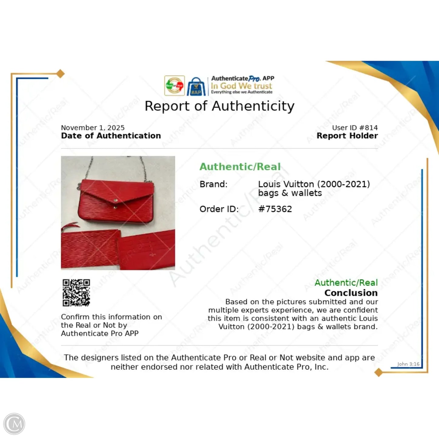 Crossbody Luxury Designer By Louis Vuitton, Size: Medium