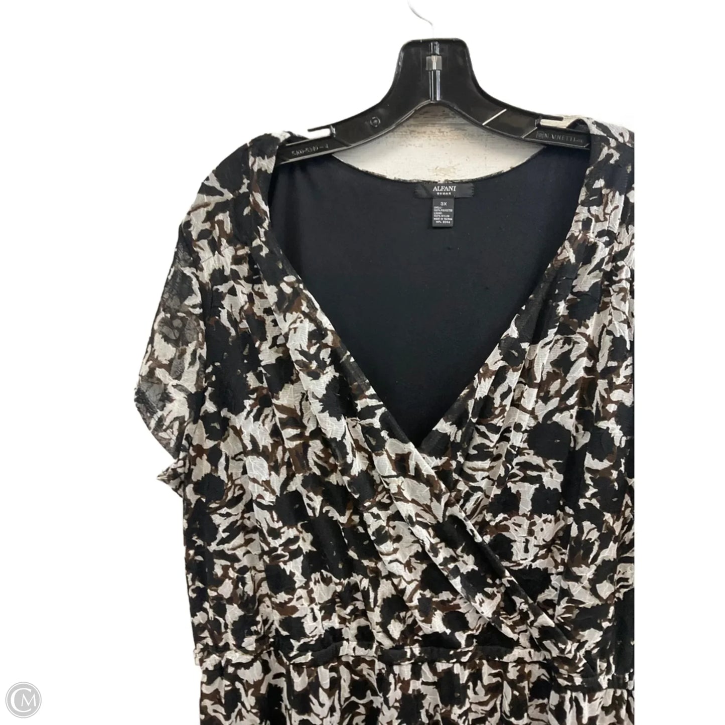 Dress Casual Midi By Alfani In Black, Size: 3x