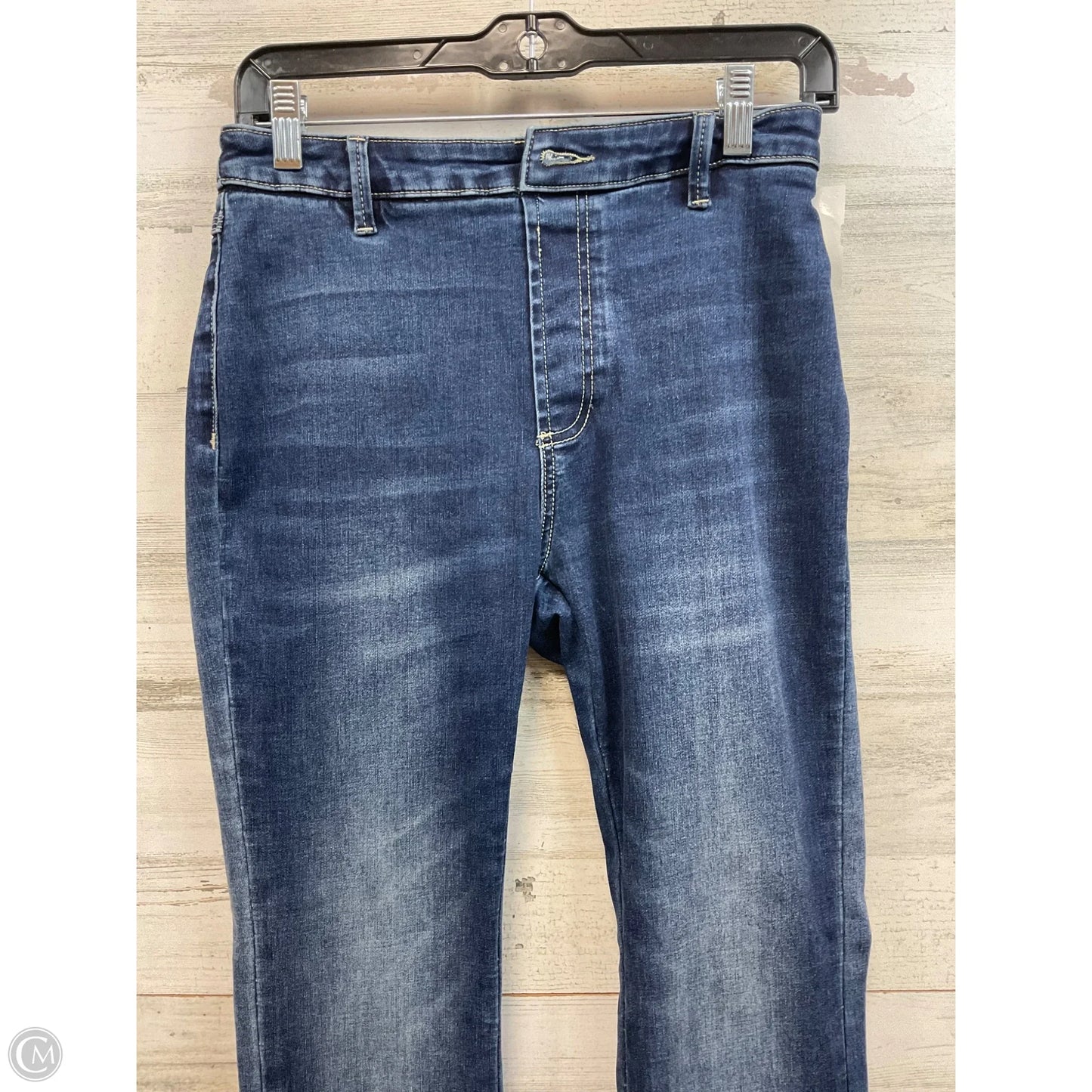 Jeans Flared By Lysse In Blue Denim, Size: S