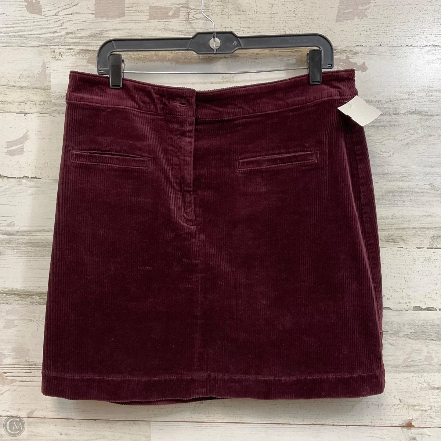 Skirt Mini & Short By Loft In Maroon, Size: 12