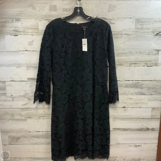 Dress Party Midi By Ann Taylor In Black, Size: M
