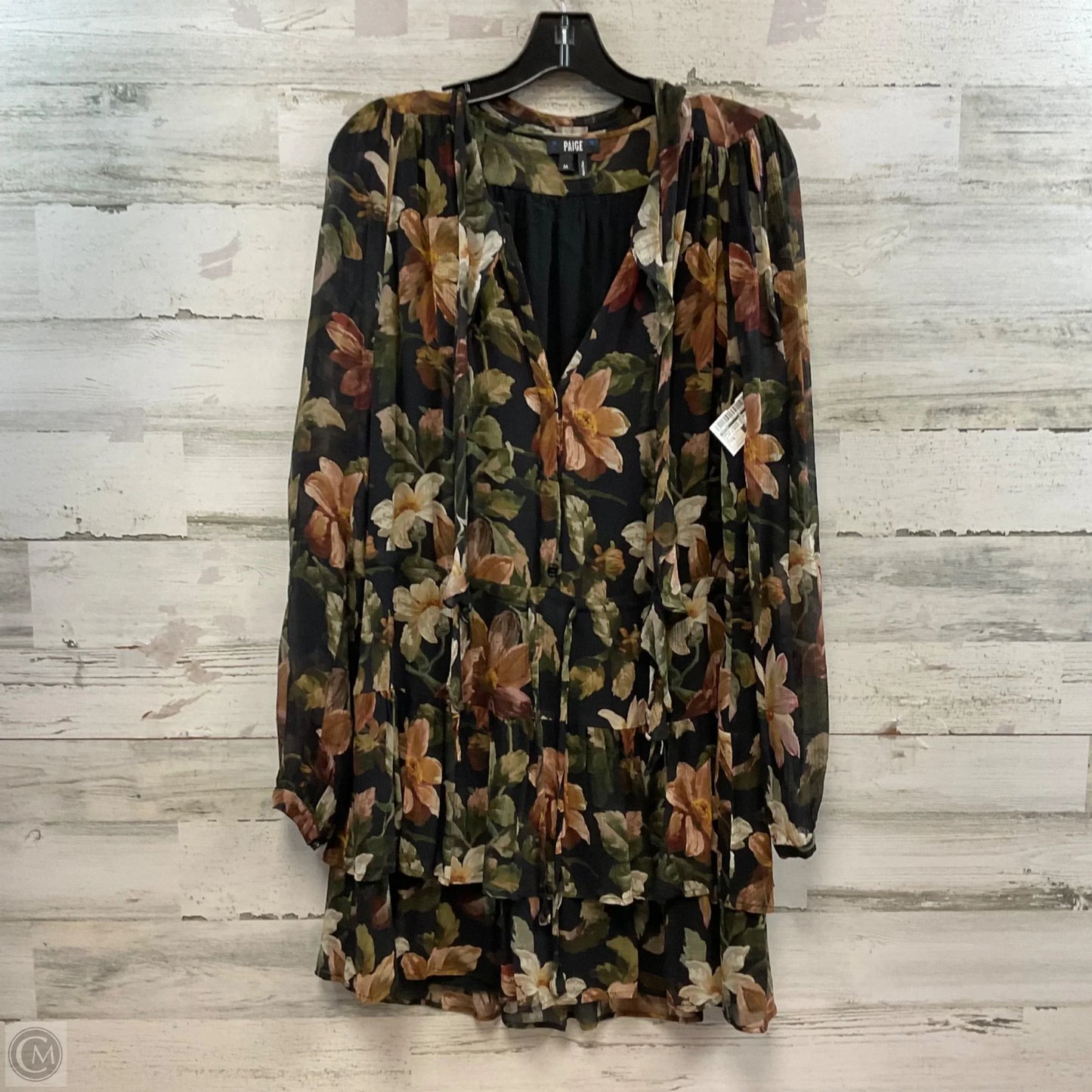 Dress Casual Short By Paige In Black & Brown, Size: M