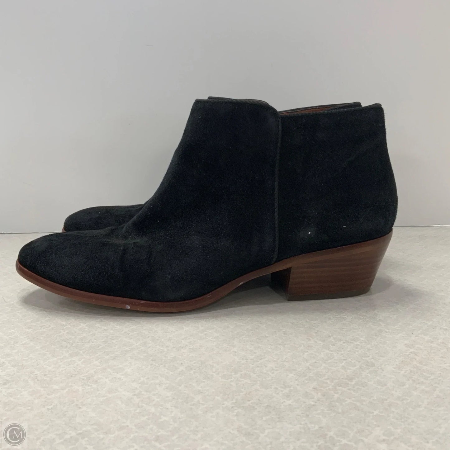 Boots Ankle Heels By Sam Edelman In Black, Size: 10