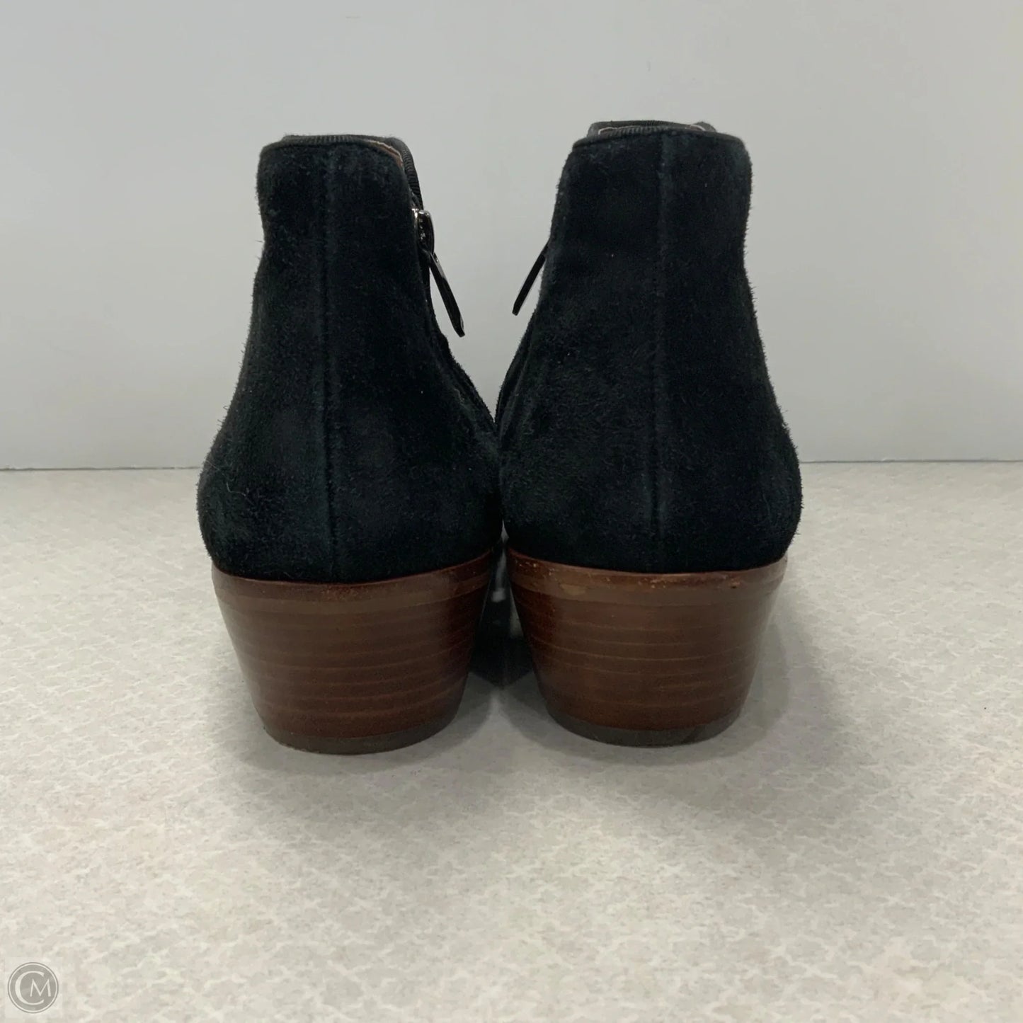 Boots Ankle Heels By Sam Edelman In Black, Size: 10