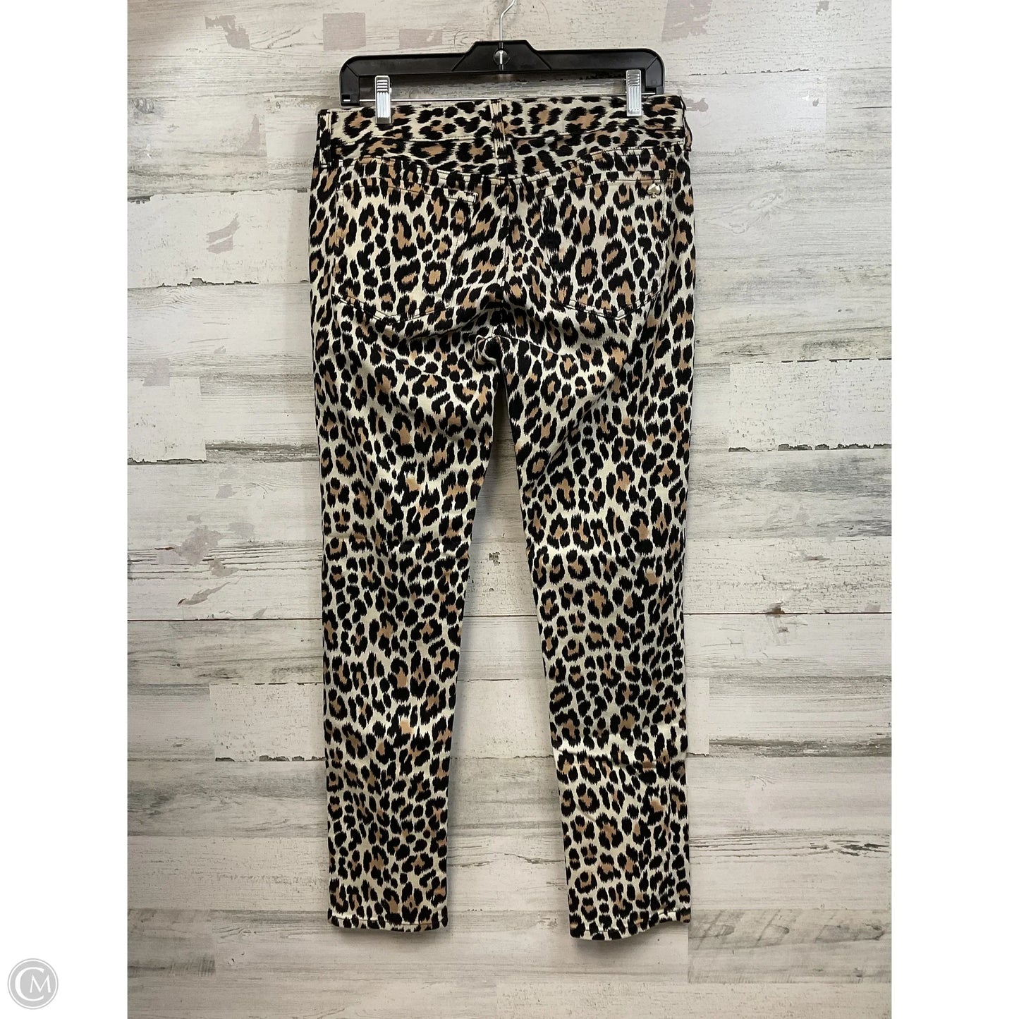 Jeans Designer By Kate Spade In Animal Print, Size: 12