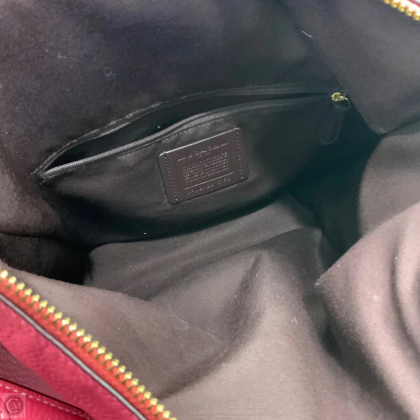 Handbag Designer By Coach, Size: Large