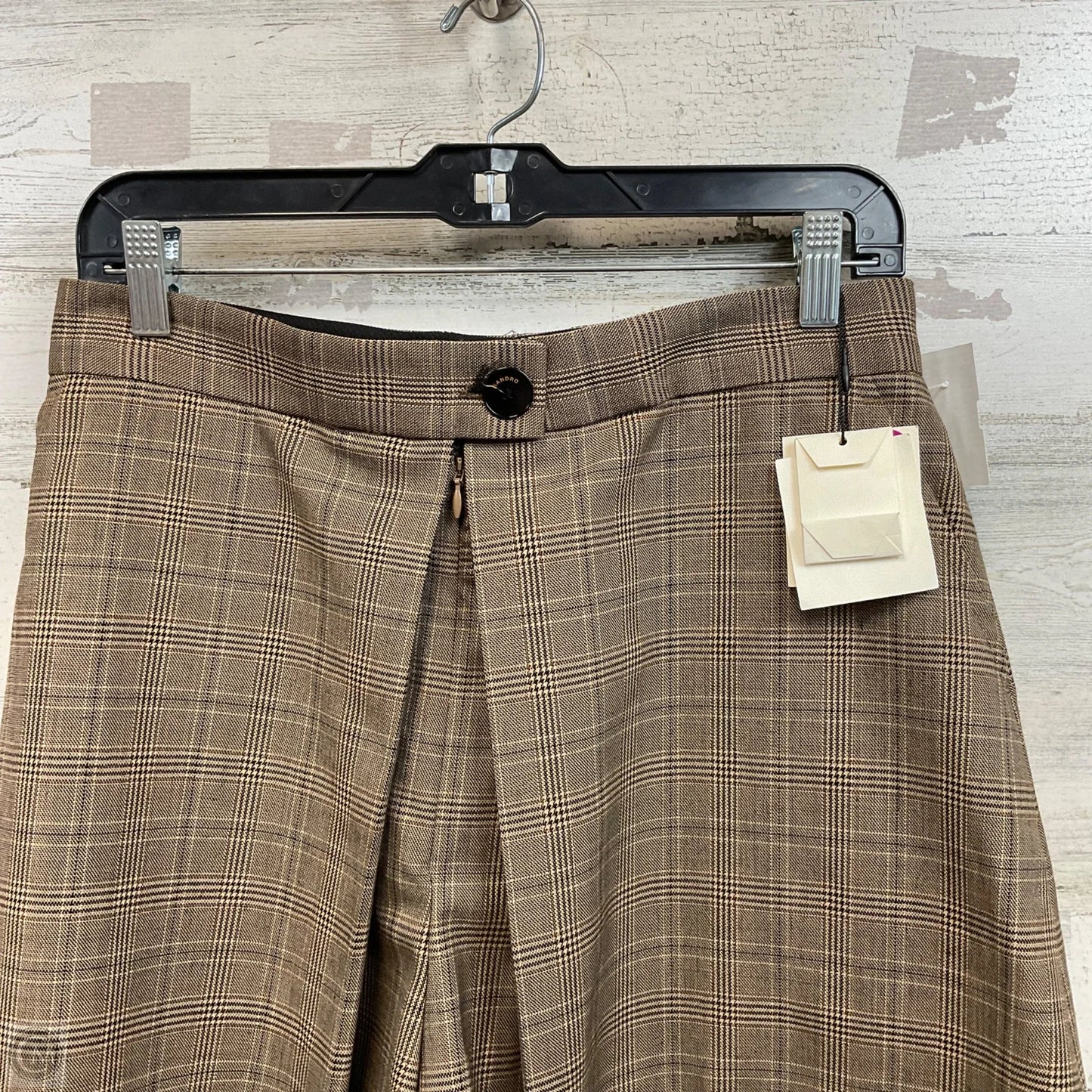 Skort Designer By Sandro In Brown, Size: 6