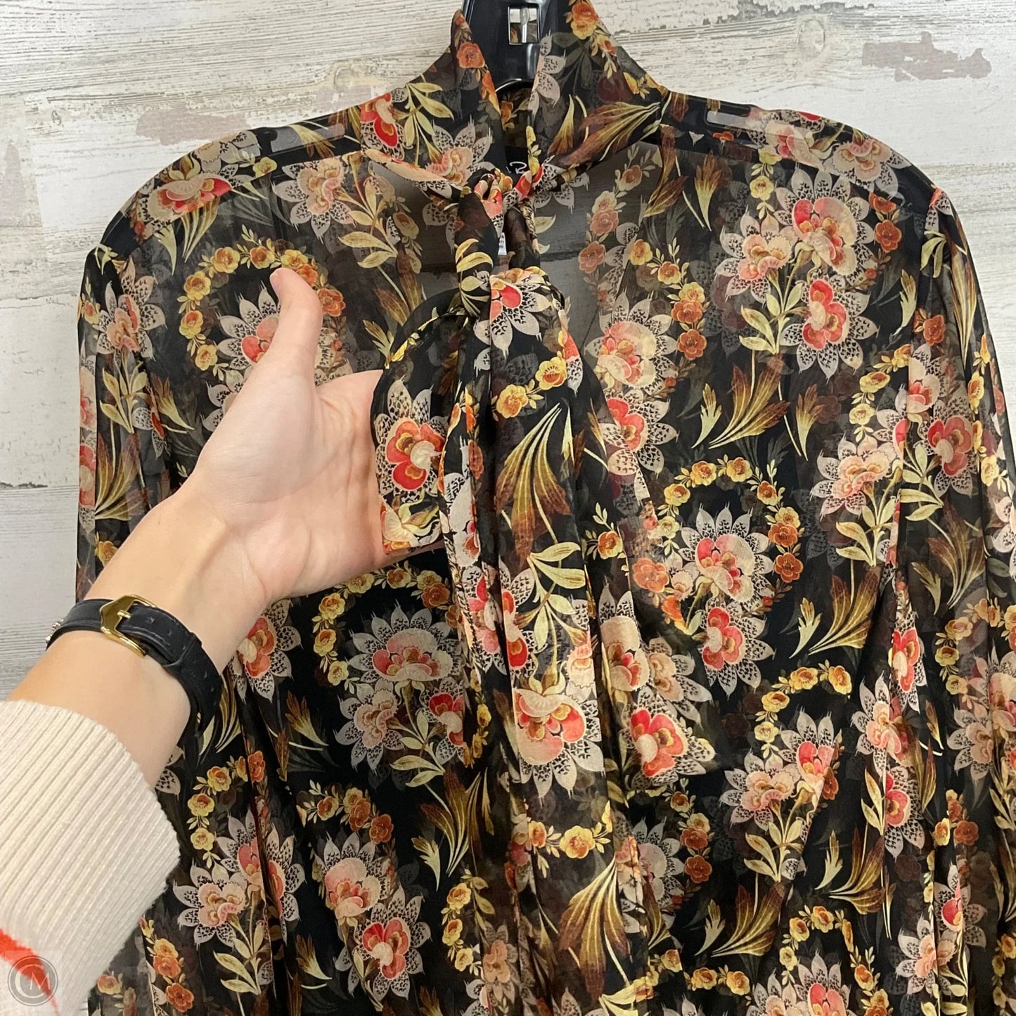 Dress Luxury Designer By Oscar De La Renta In Black, Size: 14