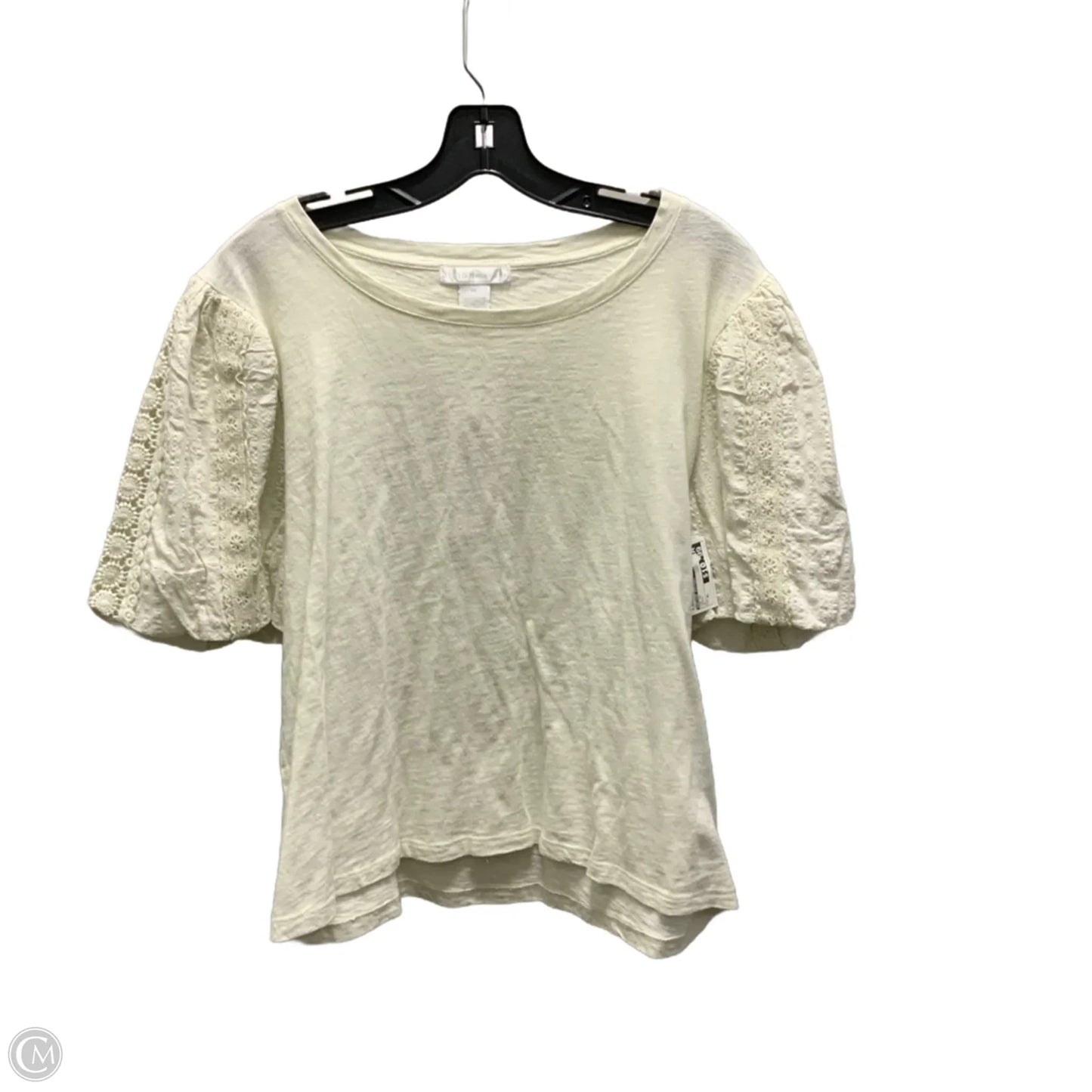 Top Short Sleeve By Design History In Green, Size: Xl