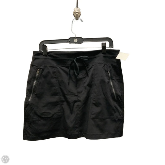 Athletic Skort By Athleta In Black, Size: L