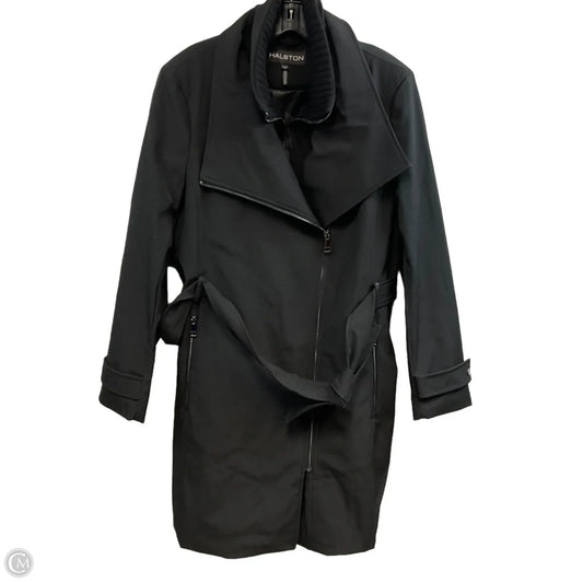 Coat Designer By Halston In Black, Size: Xl
