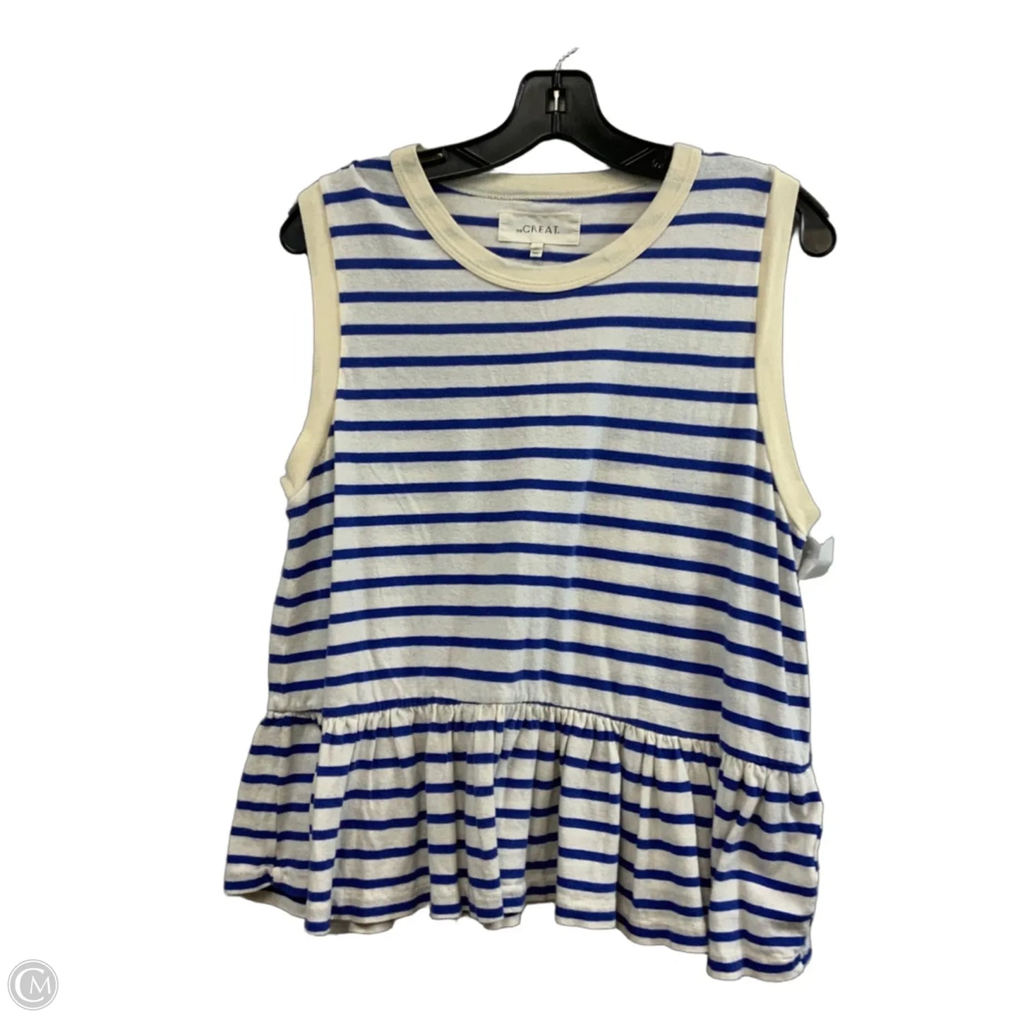 Top Sleeveless Basic By The Great. In Cream, Size: M