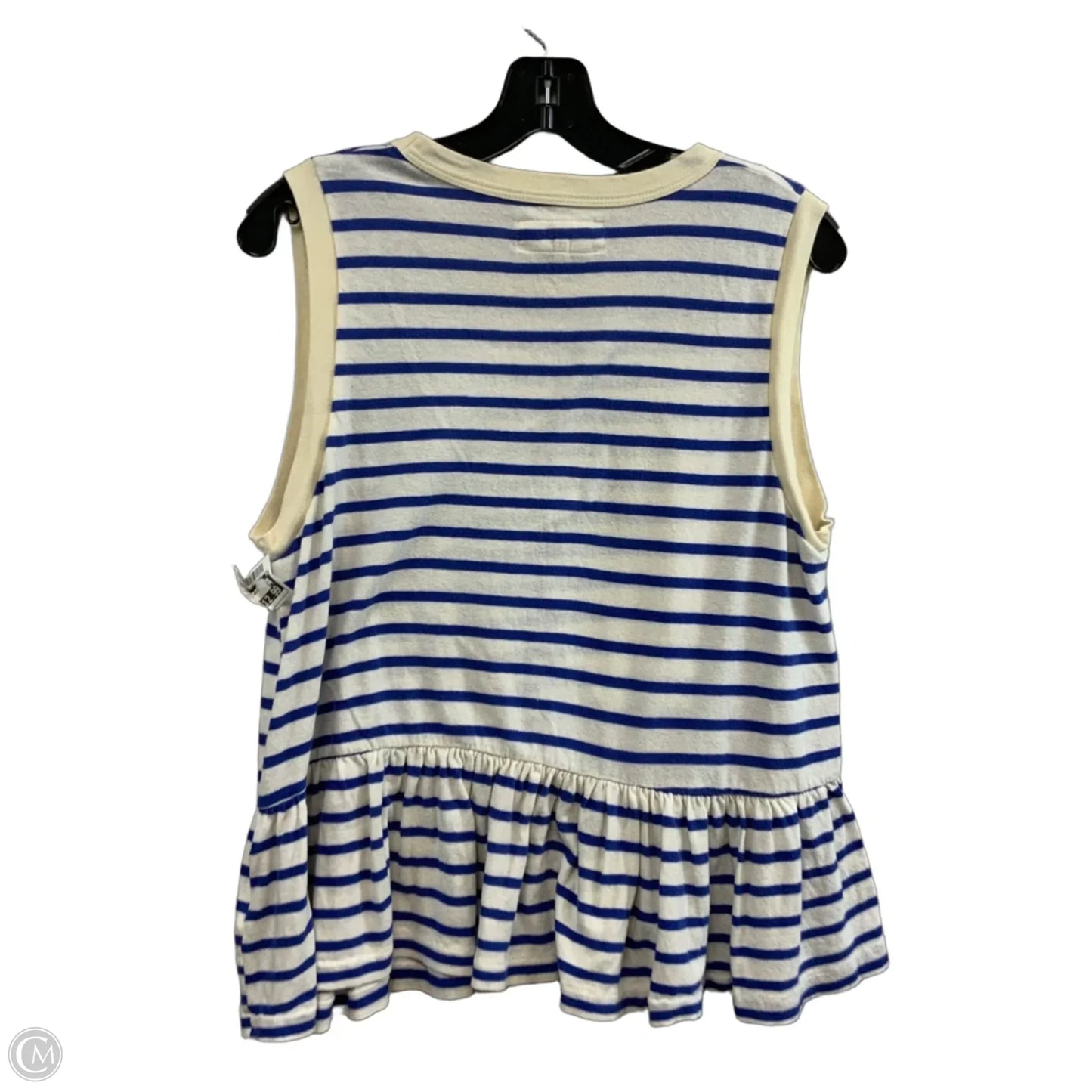 Top Sleeveless Basic By The Great. In Cream, Size: M