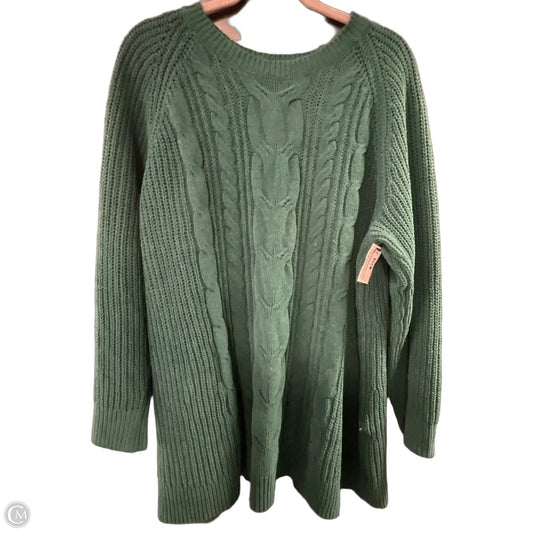 Sweater By J. Jill In Green, Size: 2x