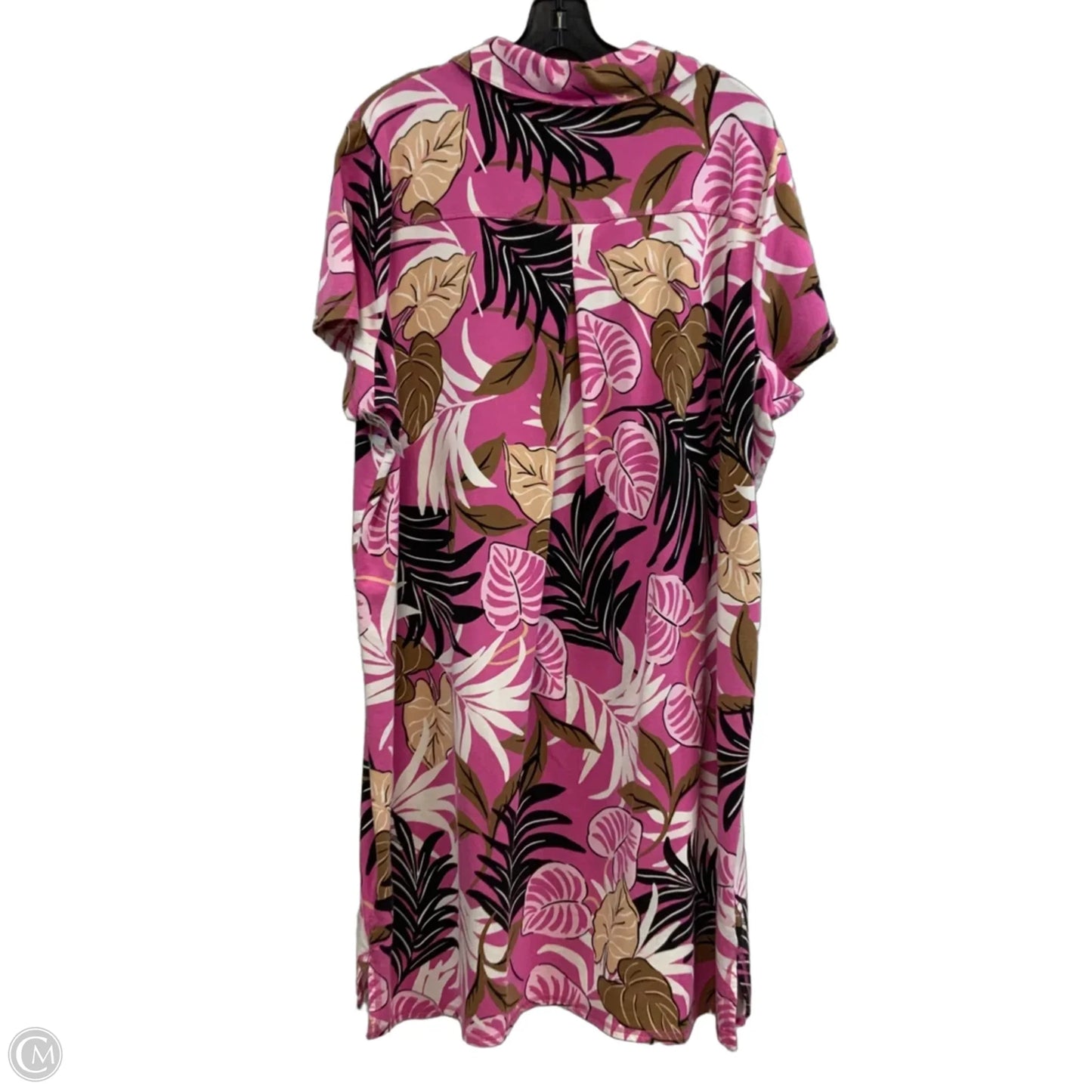 Dress Casual Short By Talbots In Pink, Size: 2x