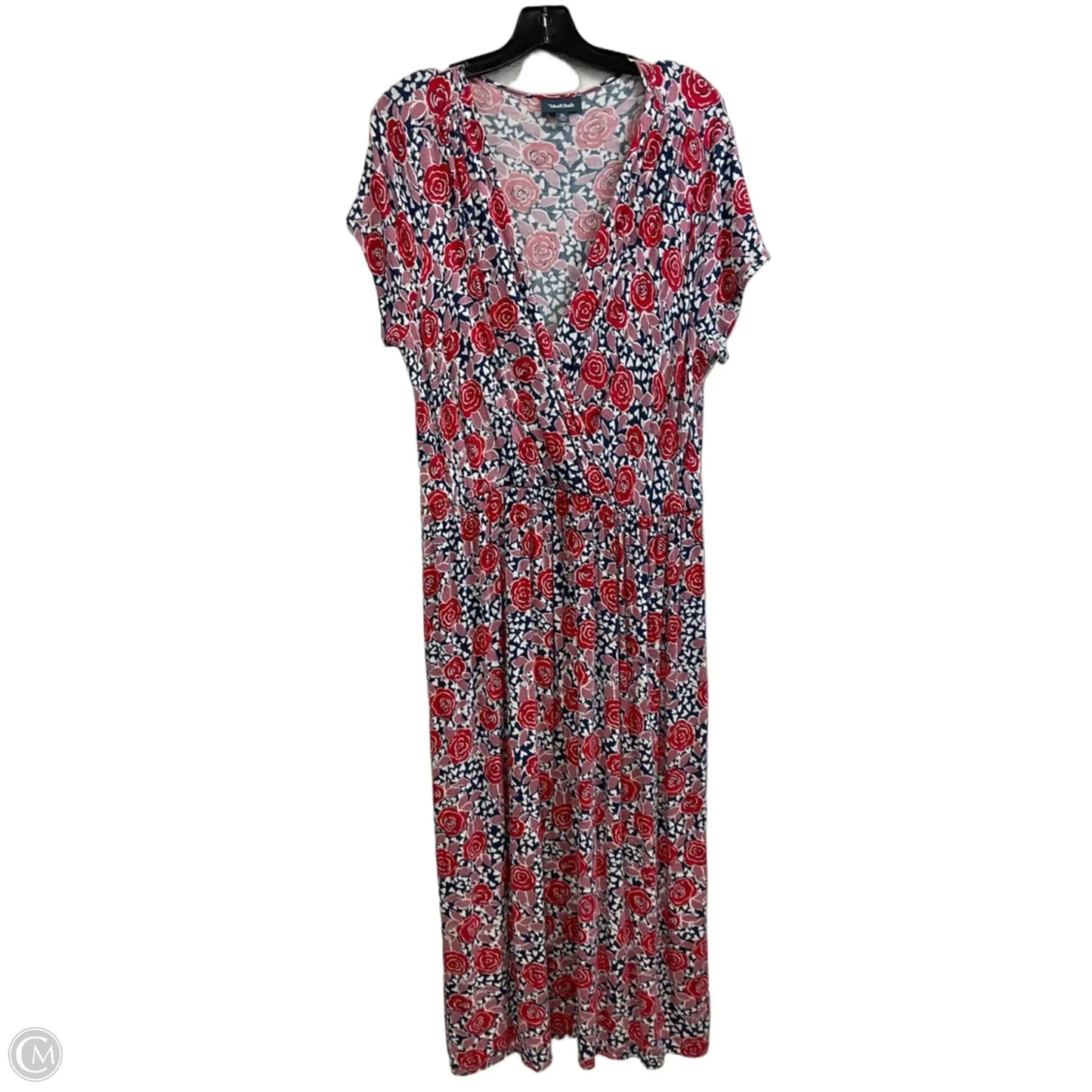 Dress Casual Maxi By Modcloth In Red, Size: Xl