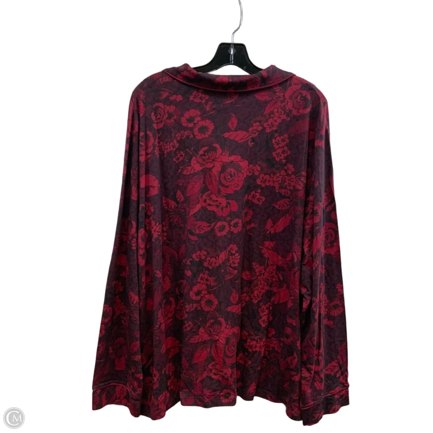 Nightshirt By Johnny Was In Red, Size: 2x