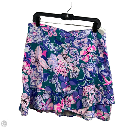Skirt Mini & Short By Lilly Pulitzer In Purple, Size: L