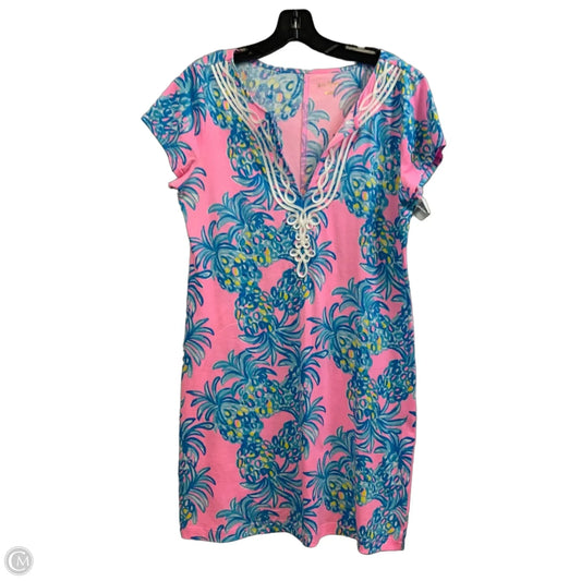 Dress Casual Short By Lilly Pulitzer In Pink, Size: L