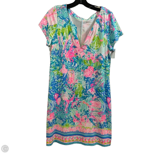Dress Casual Short By Lilly Pulitzer In Blue, Size: L