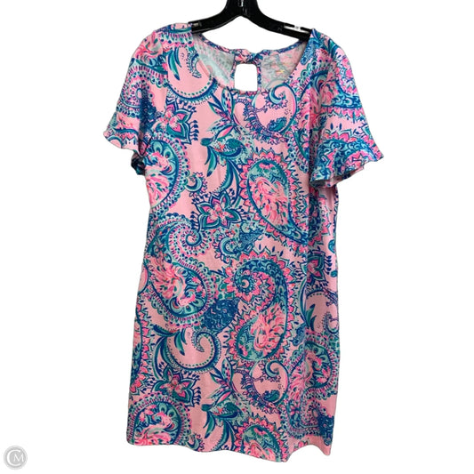 Dress Casual Short By Lilly Pulitzer In Pink, Size: L