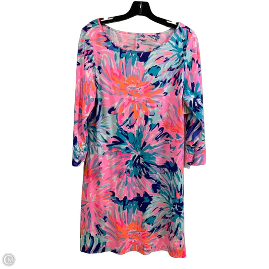 Dress Casual Short By Lilly Pulitzer In Pink, Size: L