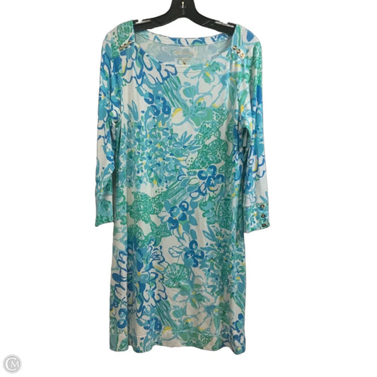Dress Casual Short By Lilly Pulitzer In Blue, Size: L