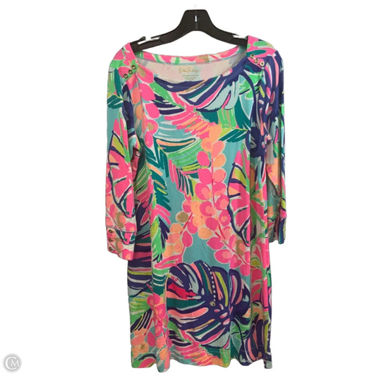 Dress Casual Short By Lilly Pulitzer In Pink, Size: L